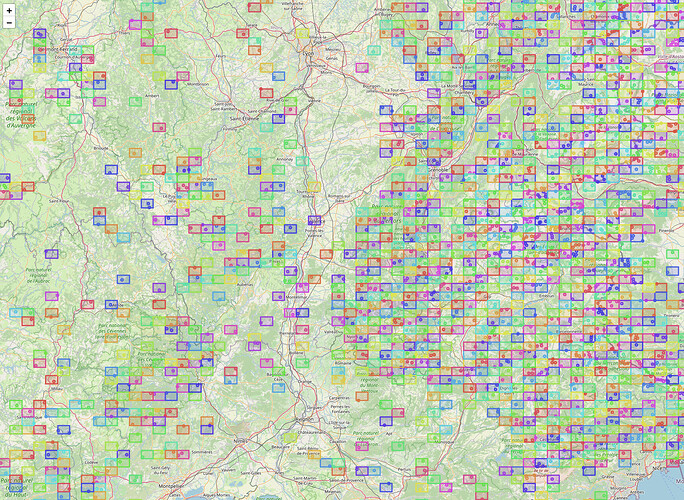 Division de territoires par locators à 6 caracteres